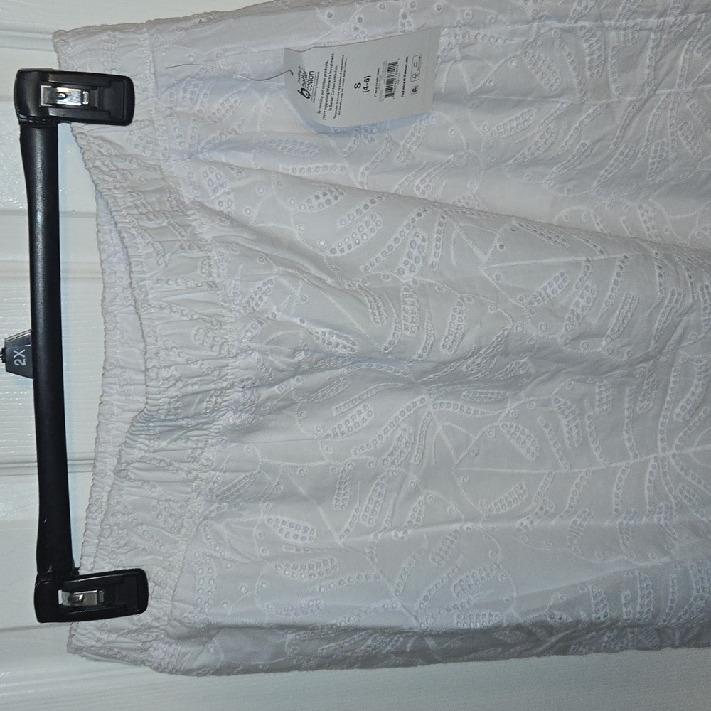 Time and Tru White Maxi Skirt - Picture 4 of 6